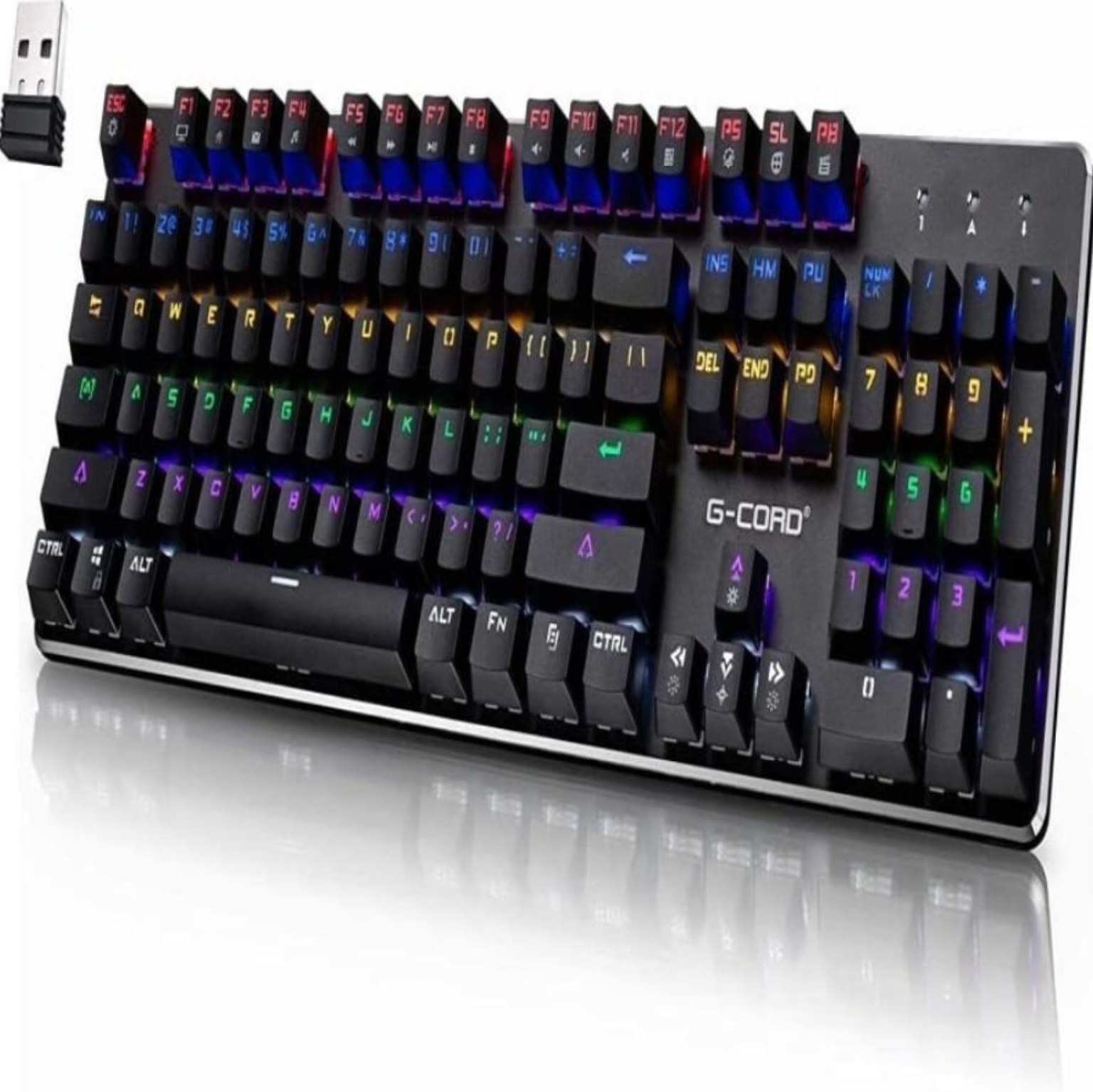 G-Cord Wireless Mechanical Gaming Keyboard