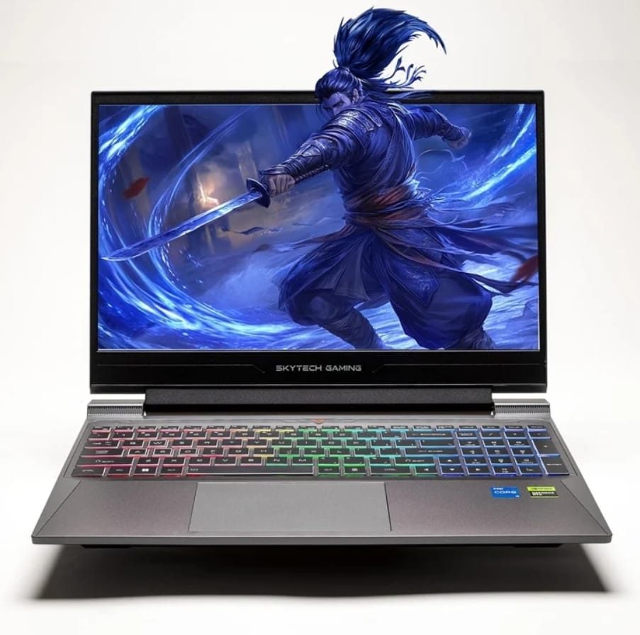 A high-performance custom gaming desktop computer